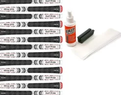 Golf Pride MCC Classic Align Midsize Ribbed Golf Grip Kit White