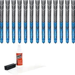 Golf Pride MCC Plus4 Midsize Blue Golf Grip Kit – 13 Piece