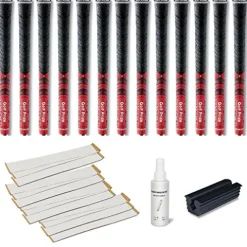 Golf Pride New Decade MCC 0.600 Grip Kit (13-Piece) Red