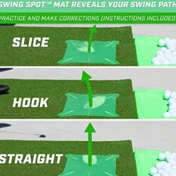GoSports Golf Practice Hitting Mat Green