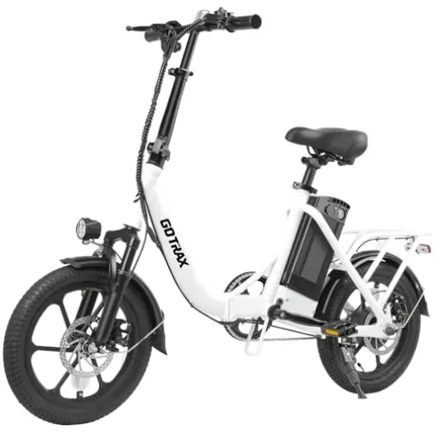 Gotrax NEPHELE 16″ Folding Electric Bike White