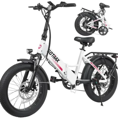 Gotrax R2 20″ Folding Electric Bike White