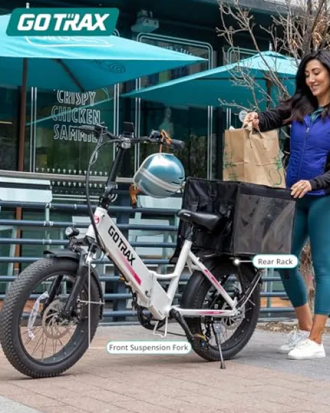 Gotrax R2 20″ Folding Electric Bike White