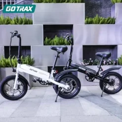 Gotrax S3 16″ Folding Electric Bike 500W 25Miles Range 20Mph Black