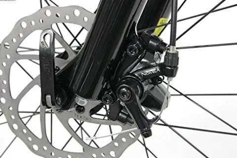 Gravity 2024 FSX 2.0 Dual Full Suspension Mountain Suntour Matt Black with Red Wheels