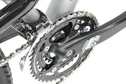 Gravity 2024 FSX 2.0 Dual Full Suspension Mountain Suntour Matt Black with Red Wheels