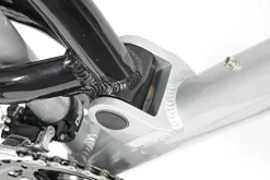 Gravity 2025 FSX 2.0 Dual Suspension Mountain Bike Matt Black with Green Wheels 17inch