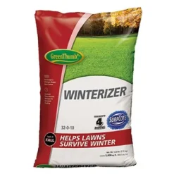 Green Thumb GT58105 Winterizer Lawn Fertilizer 32-0-10 Formula 5,000 Sq. Ft.
