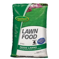 Green Thumb Lawn Food 27-0-3 Formula Covers 15,000 Sq. Ft. – 50 Count