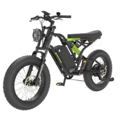 Greenworks 80V 20″ All-Terrain Fat Tire Electric Bike Black