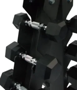 Gronk Fitness A Frame Dumbbell Rack Black