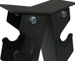 Gronk Fitness A Frame Dumbbell Rack Black