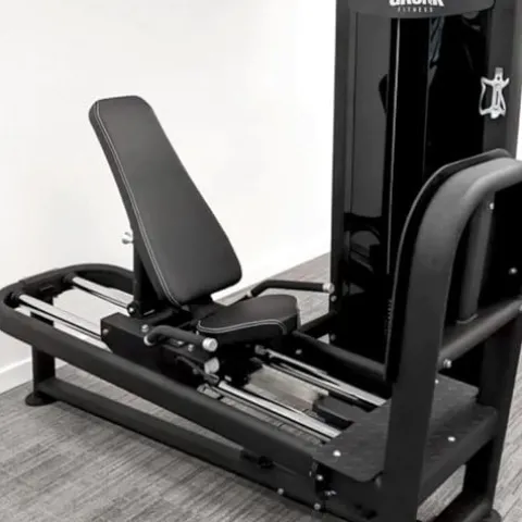 Gronk Fitness Commercial Seated Leg Press Black