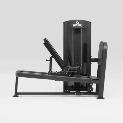 Gronk Fitness Commercial Seated Leg Press Black