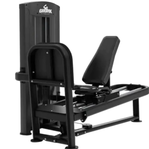 Gronk Fitness Commercial Seated Leg Press Black