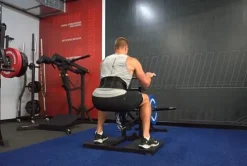 Gronk Fitness Plate Loaded Belt Squat Machine Black