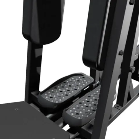 Gronk Fitness Plate Loaded Standing Hip Abductor Machine Black