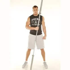 Gronk Fitness Products Lifting Bar – 2000lbs Test Steel