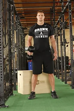 Gronk Fitness Rubber Hex Dumbbell Set – Pairs – 5-50lbs