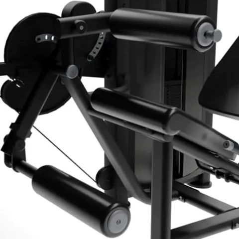 Gronk Fitness Selectorized Dual Leg Extension/Leg Curl Black