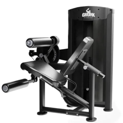 Gronk Fitness Selectorized Dual Leg Extension/Leg Curl Black
