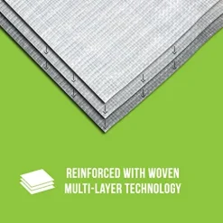 Grow1 Clear Woven Greenhouse Plastic Film UV Cover 9 Mil Thick 50′ x 150′