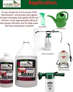 GS Plant Foods All Natural Root Ruckus Organic Liquid Compost 55 Gallon