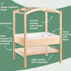 Guidecraft Sensory Table System Natural
