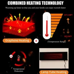 Gxcevsou Far Infrared Sauna 1 Person Canadian Hemlock Natural