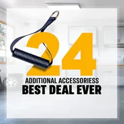 Gymnastics Power Gym Machine with LAT Pulldown & Pull Up Bar Mate Dark Gray