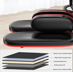 Hailland Heavy Duty Leg Stretcher Fitness Machine