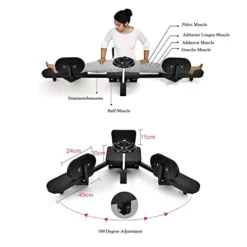 Hailland Heavy Duty Leg Stretcher Fitness Machine