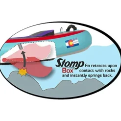 Hala Atcha Inflatable Stand-Up Paddle Board Blue/Green