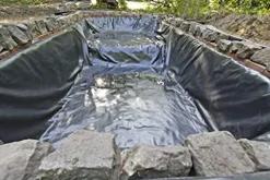 HALF OFF PONDS 37.5 ft. x 75 ft. 20-Mil LLDPE Pond Liner Black