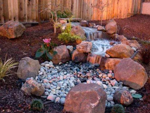 HALF OFF PONDS Savio Pond Free 3300 Waterfall Kit with EPDM Liner and Water Pump Black