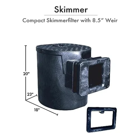 HALF OFF PONDS Savio Signature 4000 Water Garden and Pond Kit with PVC Liner Black