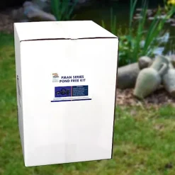 HALF OFF PONDS Simply Waterfalls 4000 Pond Free Kit with MatrixBlox, 15′ x 25′ Liner and 4000 GPH Pump Black