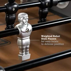 Hall of Games Kinwood 56″ Foosball Table Wood Grain/Cement