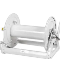 Hannay Reels Manual Rewind High Flow Watering Hose Reel with 3/4-Inch Super Swivel Repair Kit Bundle