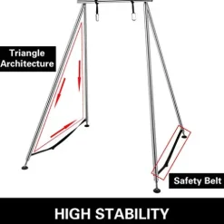 Happybuy Yoga Sling Inversion Swing Stand Green