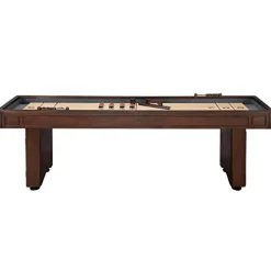 Hathaway Austin 9-ft Shuffleboard Table Mahogany Finish
