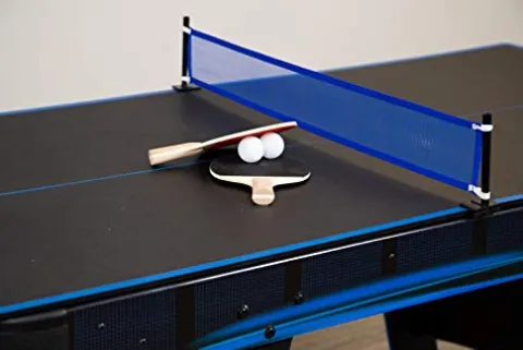 Hathaway Bandit 5-Ft Multigame Table Black