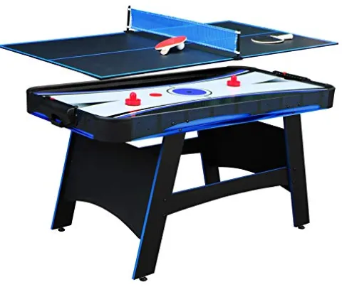 Hathaway Bandit 5-Ft Multigame Table Black