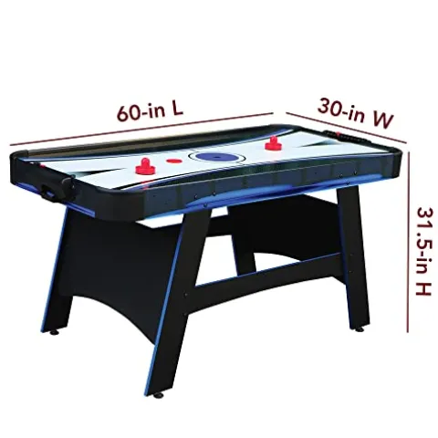 Hathaway Bandit 5-Ft Multigame Table Black
