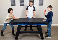 Hathaway Bandit 5-Ft Multigame Table Black