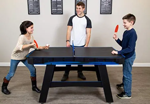 Hathaway Bandit 5-Ft Multigame Table Black