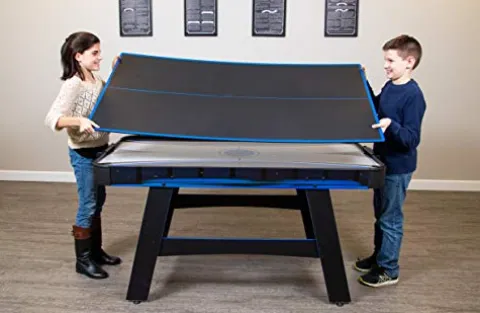 Hathaway Bandit 5-Ft Multigame Table Black