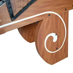 Hathaway Boardwalk 8-ft Arcade Ball Table Oak with LED Lighting