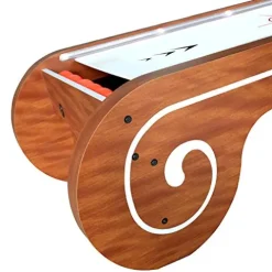 Hathaway Boardwalk 8-ft Arcade Ball Table Oak with LED Lighting