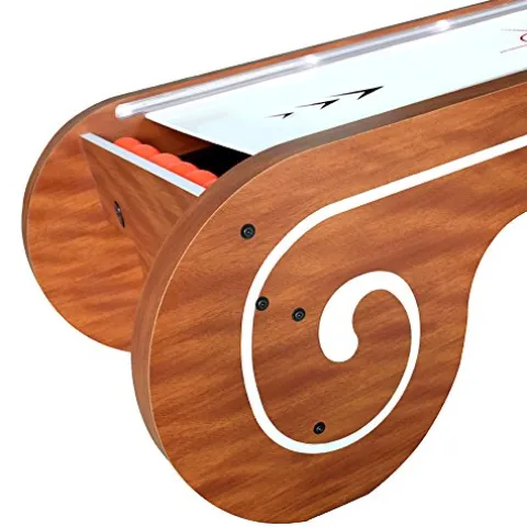 Hathaway Boardwalk 8-ft Arcade Ball Table Oak with LED Lighting